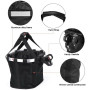 Bicycle Front Basket Bike Small Pet Dog Carry Pouch 2in1 Detachable MTB Cycling Handlebar Tube Hanging Fold Baggage Bag 5KG Load