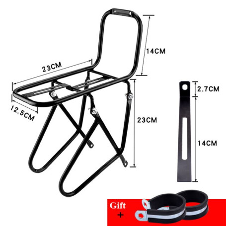 Bicycle Cargo Rack Road Mountain Bike Luggage Shelf Bracket MTB Cycling Basket Front Support Bracket Adapter Universal