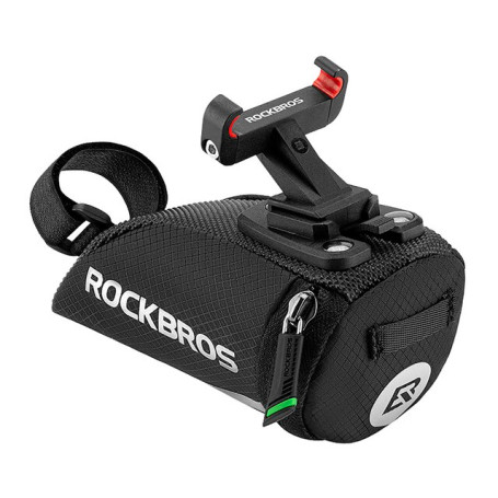 Portable Bicycle Bag Nylon Saddle Bag Waterproof Storage Bike Bag Seat Cycling Tail Rear Pouch Bag Saddle Bicycle Accessories