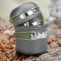 Camping Picnic Barbecue Pot With Single Picnic Portable Folding Pot Outdoor Pot Set 1 Person