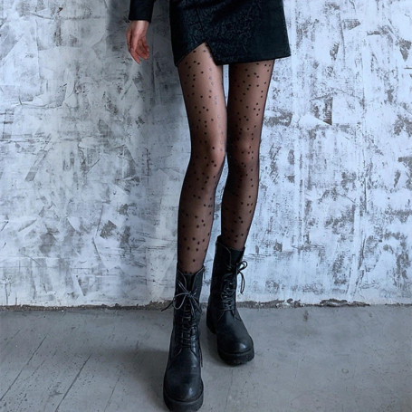 Hot Selling Women's Long Sexy Heart Fishnet Stockings Fish Net Pantyhose Mesh Nylon Tights Skin Thigh High Stocking Hosiery