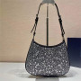 Luxury  Designer Bag Fashion Brand Handbag Shiny Diamond Shoulder Bag Party Ball Bar Banquet