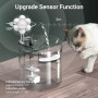 ROJECO Cat Water Fountain Automatic Pet Water Dispenser Pet Smart Drinker For Cats Auto Sensor Cat Drinking Fountain Accessories