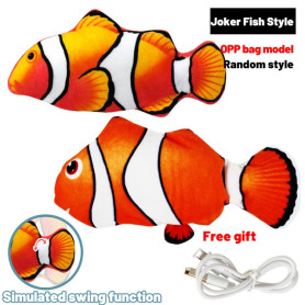 Cat Toys Floppy Wagging Fish Cat Toy Fish USB Electric Charging Simulation Fish Catnip Cat Pet Chew Toys Cat Toys Floppy Wagging Fish Cat Toy Fish USB Electric Charging Simulation Fish Catnip Cat Pet Chew Toys