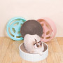 Bowl Shape Cat Scratching Board Cat Bed Grinding Claws Corrugated Paper Scratch Board for Pet Cats Relaxing Playing Pad Cat Toys