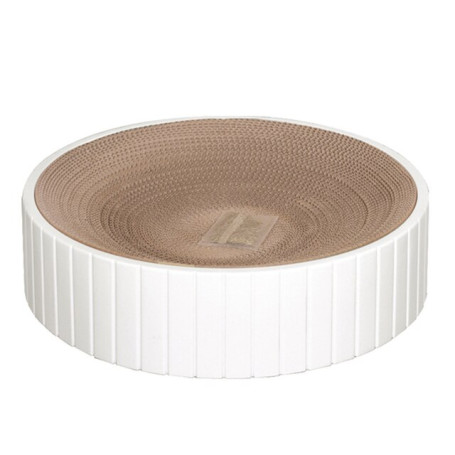 Bowl Shape Cat Scratching Board Cat Bed Grinding Claws Corrugated Paper Scratch Board for Pet Cats Relaxing Playing Pad Cat Toys