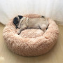Super Soft Cat Bed Comfortable Donut Round Dog Kennel Ultra Soft Non-Slip Winter Warm Dog Kennel Pet Cat Cushion Bed Winter Warm
