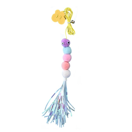 Interactive Cat Toy Hanging Simulation Cat Toy Funny Self-hey Interactive Toy for Kitten Playing Teaser Wand Toy Cat Supplies