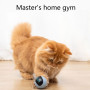 Automatic Smart Cat Toy USB Interactive Electric Jumping Ball Self Rotating Toys Rolling Jumping Ball For Pet Kitten Dog Kids