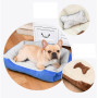 (S-3XL) Large Pet Cat Dog Bed 8Colors Warm Cozy Dog House Soft Fleece Nest Dog Baskets House Mat Autumn Winter Waterproof Kennel