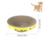 Cat Scratching Board Round Oval Cat Scratching Pads Chew Toy Bite Resitent Cat Bed Sharpen Nails Tool Juguetes Para Gatos