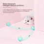 Smart Cat Toys Rolling Ball Rechargeable Electic Interactive Toys For Cats Training Self-moving Funny Accessories For Kitten Pet