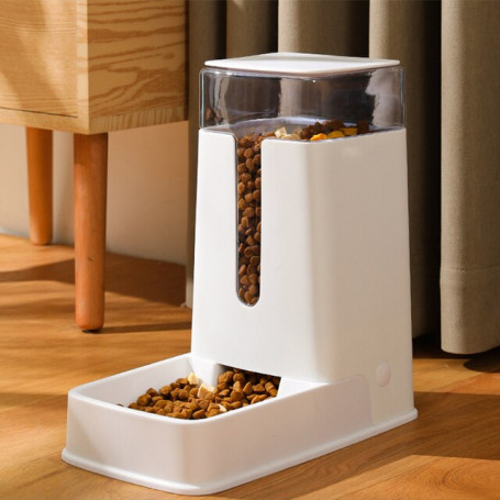 3.5L Pet Automatic Feeder Large Capacity Cat Feeding Bowl Cat Gravity Action Automatic Food Bowl Comedero Automatico Gato