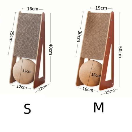 Cat Scratcher Board Detachable Rope Ball For Cats Training Grinding Claw Climbing Pet Accessories Furniture Products