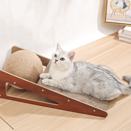 Cat Scratcher Board Detachable Rope Ball For Cats Training Grinding Claw Climbing Pet Accessories Furniture Products