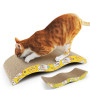M-Shape Quality Corrugated Paper Cat Scratch Guards Pet Scratching Claw Scraper Cat Products Scratcher Pet Furniture+Free Catnip