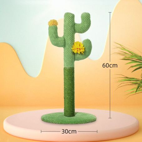 Sisal Cat Scratch Post Claw Sharpener Cactus Cat Scratching Board Cat Scraper Cat Scratching Post Pet Furniture Cat Tree Post