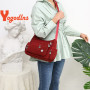 Yogodlns Fashion Women Shoulder Messenger Bag Waterproof Nylon Oxford Crossbody Bag Handbags Large Capacity Travel Bags Purse