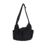 Women's School Messenger Bags For Women Shoulder Ladies Designer Handbag Solid Large Capacity Casual Canvas Shoulder Female Bags