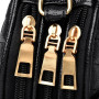 Women Shoulder Messenger Mini Bag Fashion Rhombus Crossbody Bag Wallet Key Bag Three-layer Hand Bag