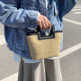 Braided Straw Bags for Summer Beach Bag for Women 2023 Woven Handbag Boho Straw Shoulder Bag Vacation Raffia Female Tote Bag