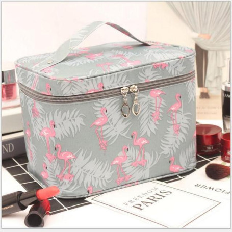 Waterproof Portable Women Makeup Bag High Capacity Toiletries Organizer Storage Cosmetic Cases Zipper Wash Beauty Pouch Travel