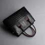 Women Handbag Genuine Leather Bags Women Crocodile Luxury Handbags Women Bags Designer Crossbody Bags Female Retro Tote Handbags