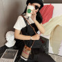 Mini Casual Canvas Phone Women Lattice Luxury Small Shoulder Bag Fashion Trend Crossbody Bag