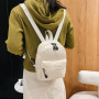 Mini Women's Backpacks Trend Nylon Female Bag Small School Bags White Rucksack For Teen Girls Fashion Casual Backpack