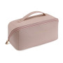 Large-Capacity Travel Cosmetic Bag Portable Leather Makeup Pouch Women Waterproof Bathroom Washbag Multifunction Toiletry Kit