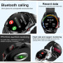 ChiBear New Smart Watch AMOLED ECG+PPG Men Business Watch Sport Fitness Tracker IP67 Waterproof SmartWatch Men Bluetooth call