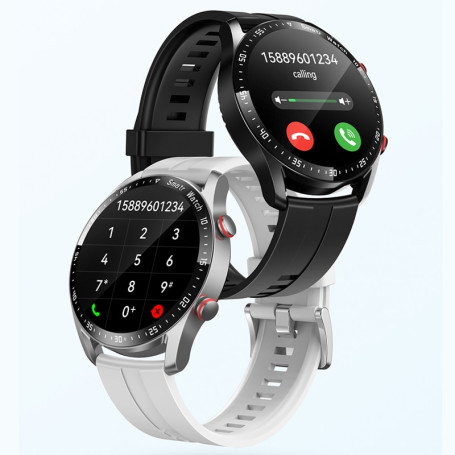 ChiBear New Smart Watch AMOLED ECG+PPG Men Business Watch Sport Fitness Tracker IP67 Waterproof SmartWatch Men Bluetooth call