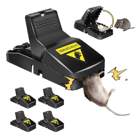Reusable Plastic Mouse Traps Rodent Catcher Home Killer Rodent Catcher