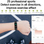 Amoled Smart Watch Smartwatch Band Women Heart Rate Blood Wartch Waterproof Connected Smart Bracelet Sport Fitness Tracker