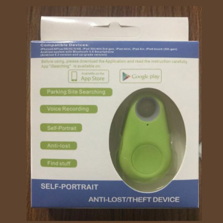 Mini Water Drop Bluetooth 4.0 Anti-lost Device Smart Tracking Selfie  Pet Tag Mobile Phone Keychain Wallet Pet Anti Missed Alarm