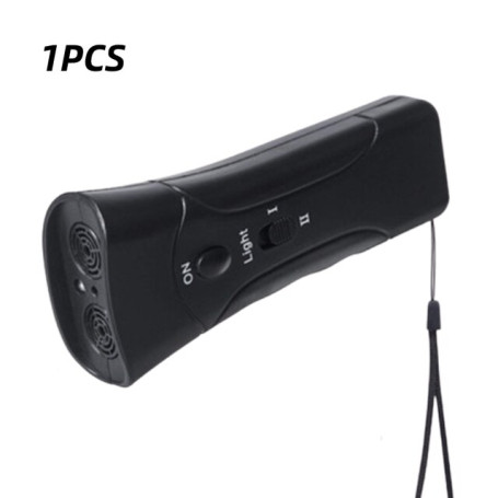 1PCS Dog Repeller LED Ultrasonic From Dogs Anti Barking Device Laser Dog Repeller Training Device