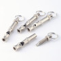 1pcs Stainless Steel Ultrasonic Dog Whistle Anti Barking Adjustable Pitch To Control Professional Training Whistle Pet Products