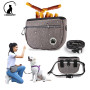 Pet Portable Dog Training Waist Bag Treat Snack Bait Dogs Obedience Agility Outdoor Feed Storage Pouch Food Reward Waist Bags