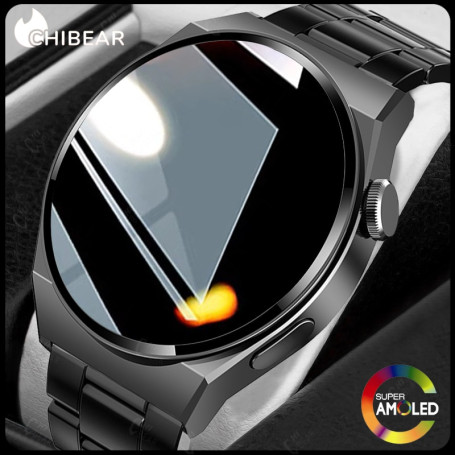 ECG+PPG Bluetooth Call Smart Watch Men GT3 Pro AMOLED Sport Fitness Tracker Waterproof Man SmartWatch For HUAWEI XIAOMI