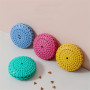 Pet Dog Tooth Cleaning Toy Interactive Rubber Balls for Small Large Dogs Puppy Cat Chewing Toys Pet Indestructible Dog Food toys