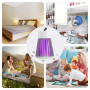 Electric Shock Mosquito Killer Lamp USB Fly Trap Zapper Insect Killer Repellent Anti Mosquito Trap For Bedroom Outdoor