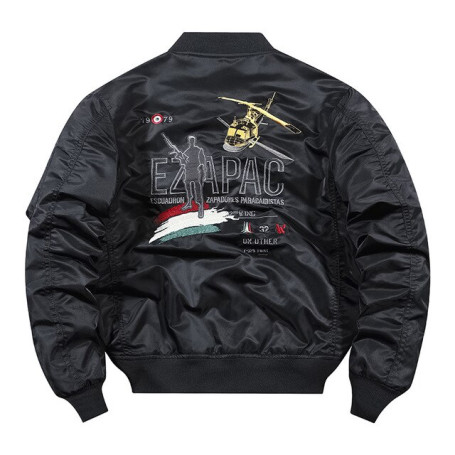 Air Force Pilot Jacket Men's Spring and Autumn New Aircraft Embroidered Baseball Uniform Large Size Jacket Workwear Jacket