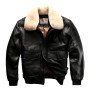 High-end boutique A2 Air Force leather sheep skin real leather jacket American casual pilot flight suit coat plus fat plus size