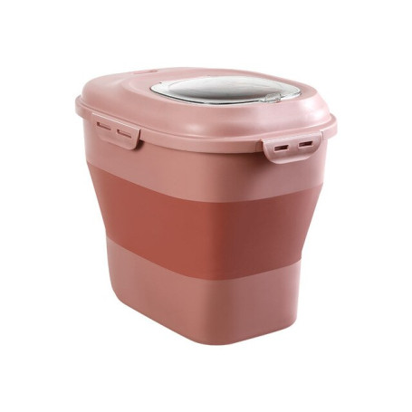 Foldable Pet Food Storage Containers Large Capacity Airtight Dog Cat Dry Food Storage Sealed Bucket Pet Accessories