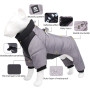 1PC Winter Puppy Coat Reflective  Pet Clothes Dog Snowsuit Warm Padded Dog Jumpsuit Jacket for Small Medium Dogs