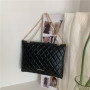 New Spring Shoulder Bag Fashion Plaid Pu Leather Crossbody Bags For Women Large Envelope Handbags And Purses