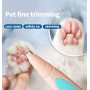 Professional Pet Hair Trimmer Electric Dog Clippers Dog Grooming Hairdresser Dog Shear Butt Ear Hair Cutter Pedicure