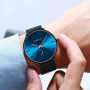 CRRJU Fashion Blue Men Watch Top Luxury Brand Minimalist Ultra-thin Quartz Watch Casual Waterproof Clock Relogio Masculino