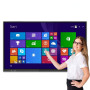Hot Selling Digital Interactive Whiteboard 4K Display 55 inch TV Studio Flat Panel Multi Touch Screen Smart Board