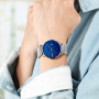 CRRJU New Watch for Men Ultra Thin Mesh Steel Luxury Date Wristwatch Sport Waterproof Men's Watch Gift for men Relogio Masculino